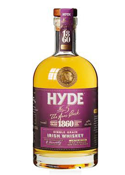 HYDE No5 6 Y.O.G Single Grain Burgundy Cask HYDE No5 6 Y.O.G Single Grain Burgundy Cask