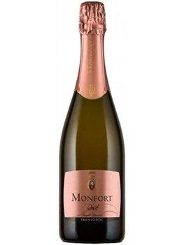 Cantine Monfort: Trento DOC Rose Brut Cantine Monfort: Trento DOC Rose Brut
